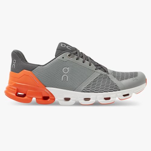 Scarpe Running ON Cloudflyer Uomo Grigie/Arancioni IT 20003